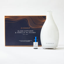 Load image into Gallery viewer, In Essence: Glass Diffuser & Vanilla in Jojoba Gift Set