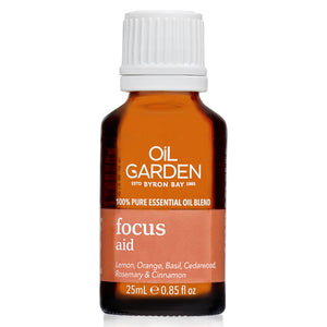 Oil Garden: Focus Aid Essential Oil Blend 25mL