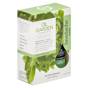 Oil Garden: Headache Ease Essential Oil Blend 25mL