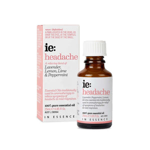 ie: Headache: Therapeutic Oil Blend 25ml