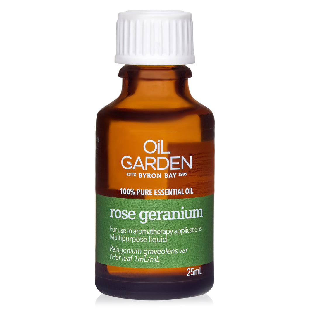 Oil Garden: Rose Geranium Pure Essential Oil 25ml